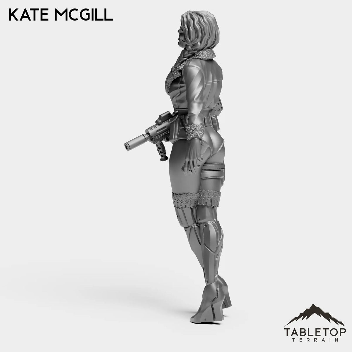 Tabletop Terrain Miniature Kate McGill - Bomber Girls
