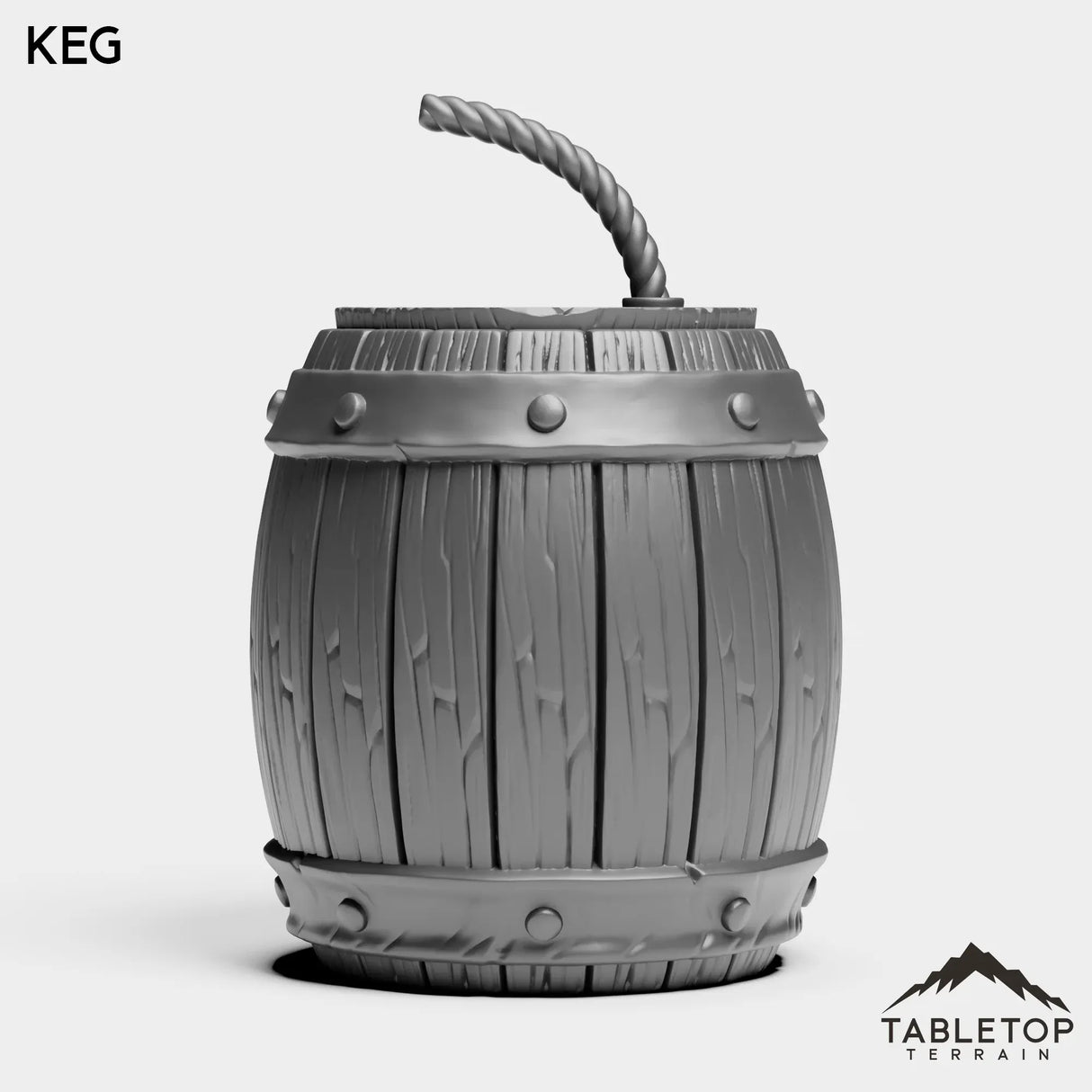 Tabletop Terrain Miniature Keg Goblin Sapper