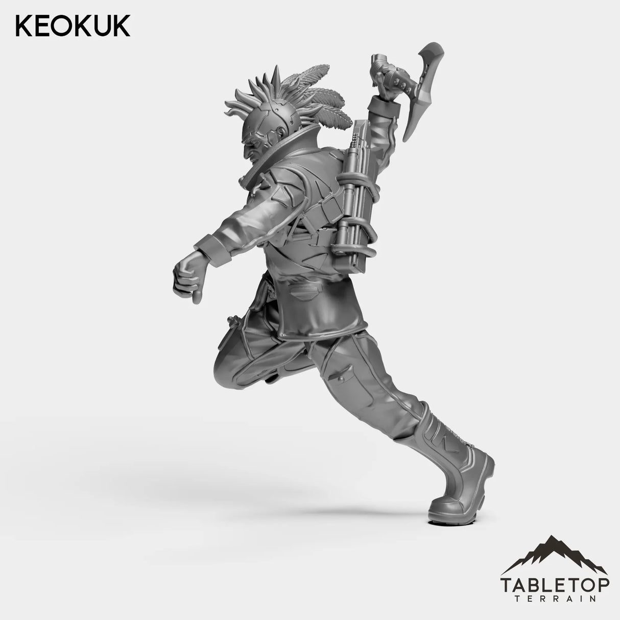 Tabletop Terrain Miniature Keokuk - The Tribe