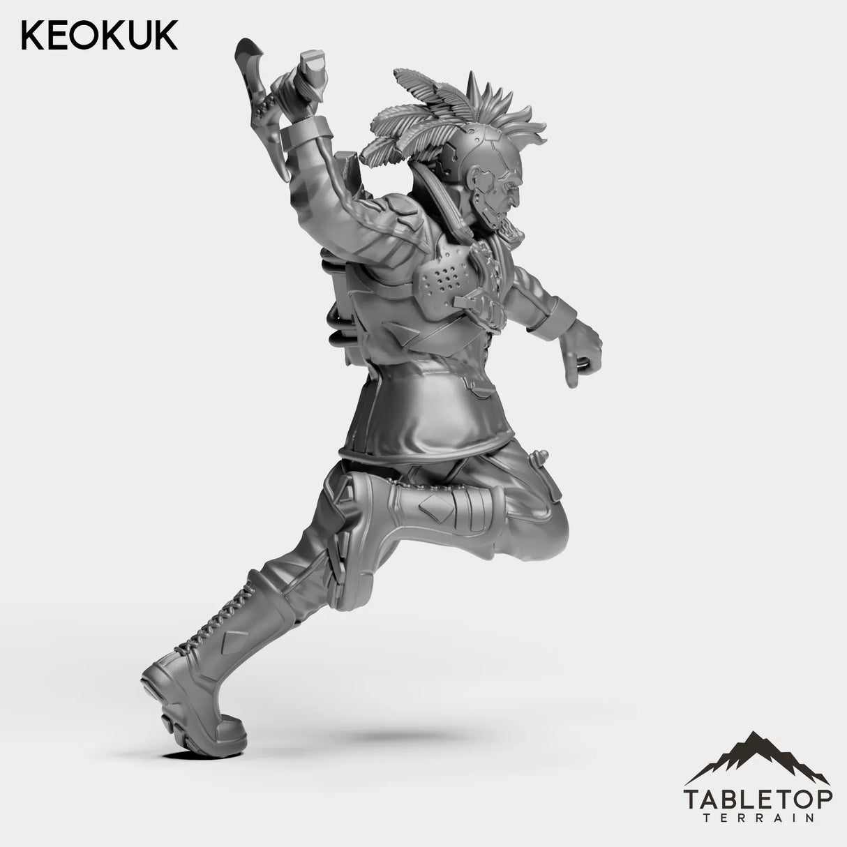 Tabletop Terrain Miniature Keokuk - The Tribe