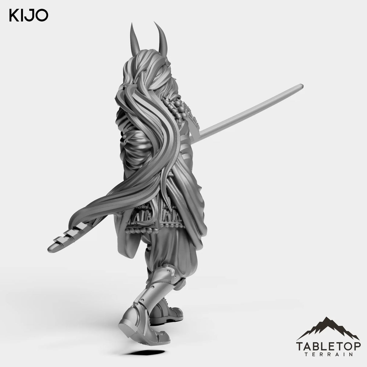 Tabletop Terrain Miniature Kijo - Street Samurai