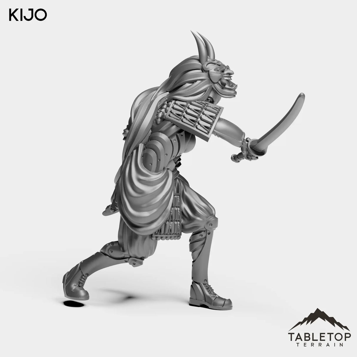 Tabletop Terrain Miniature Kijo - Street Samurai