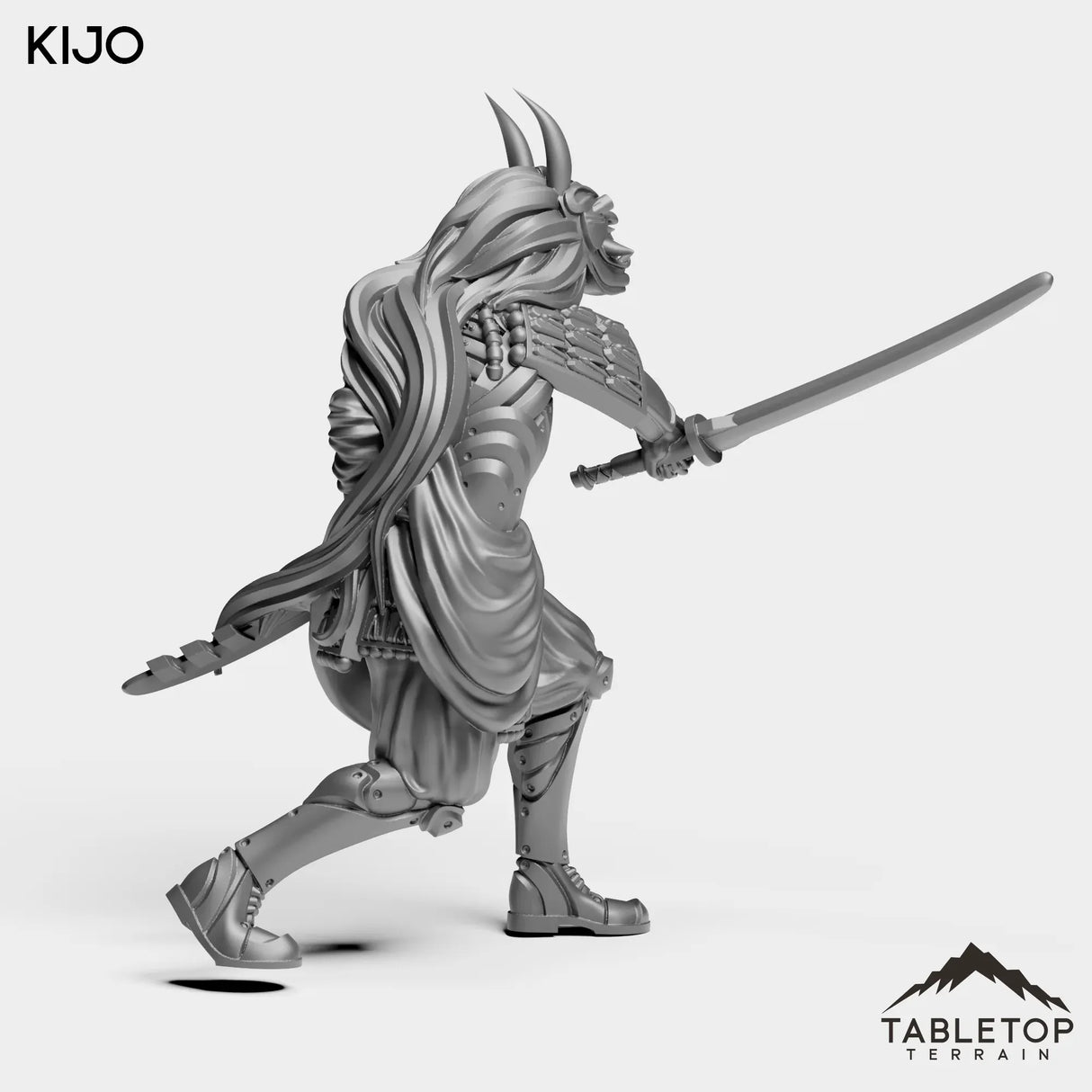 Tabletop Terrain Miniature Kijo - Street Samurai