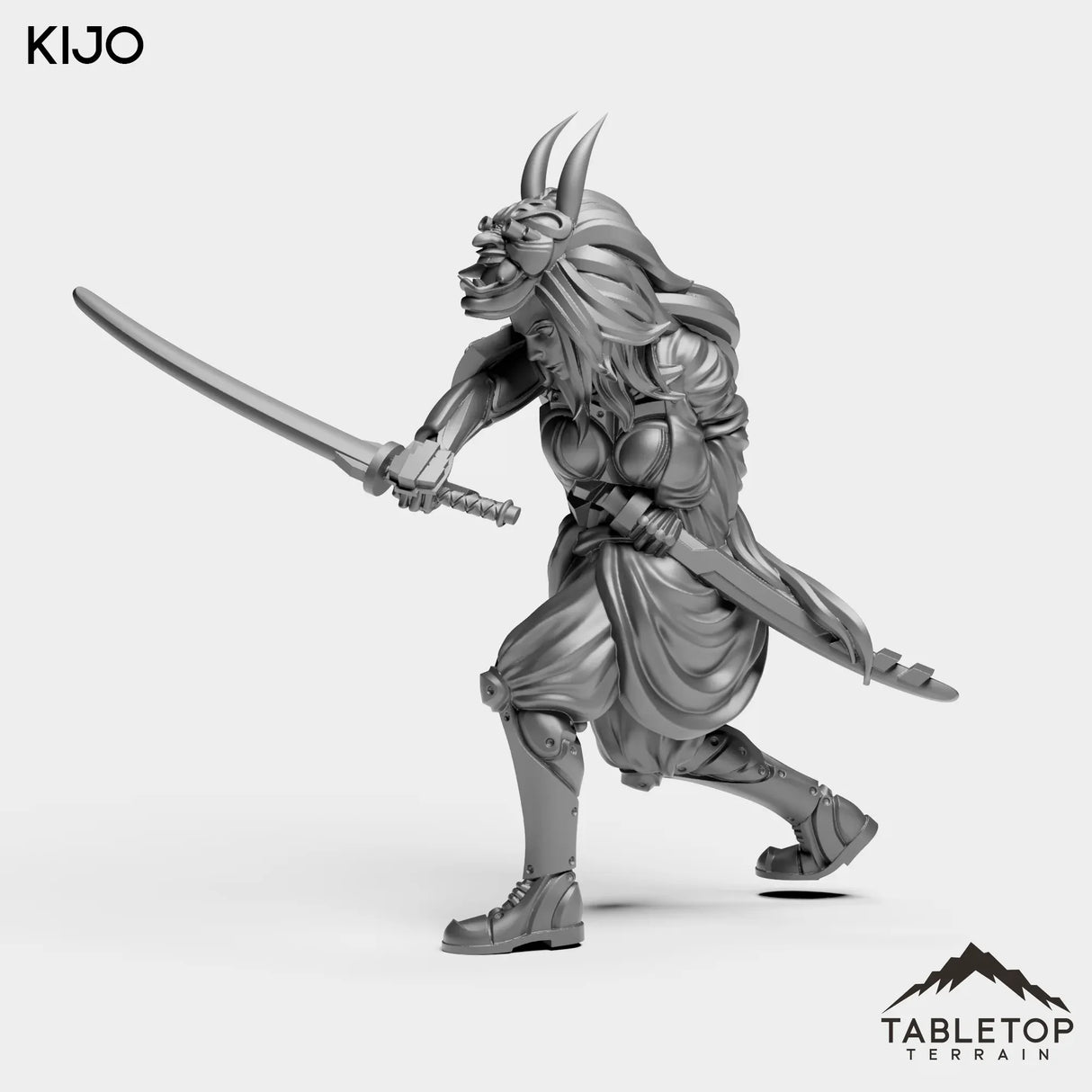 Tabletop Terrain Miniature Kijo - Street Samurai