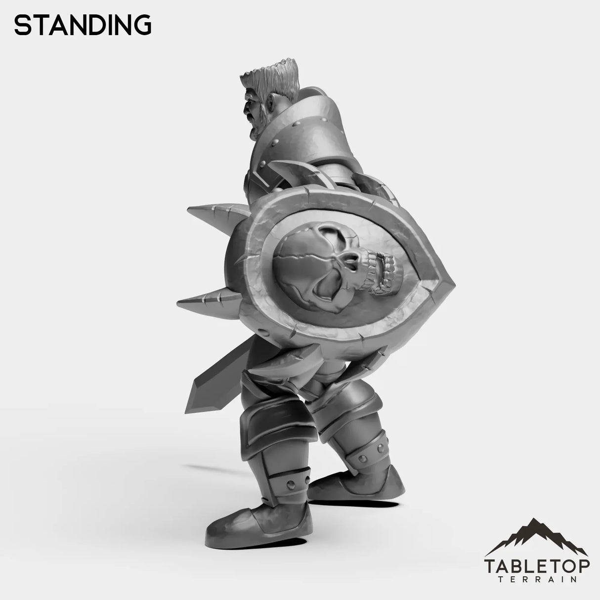 Tabletop Terrain Miniature Knight Understudy
