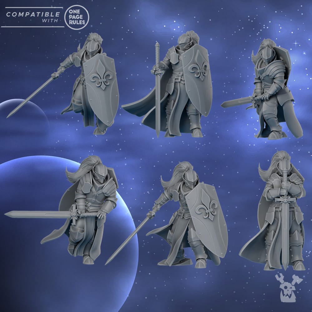 Tabletop Terrain Miniature Knights of the Crescent