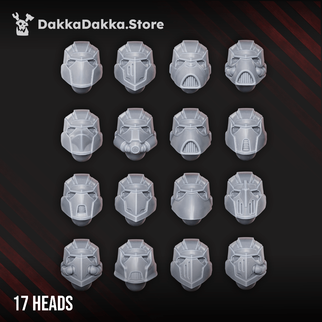 Tabletop Terrain Miniature Knights of the Sky Gates (build kit) - Prime Armored Space Assault Squad of Citadel Vanguard
