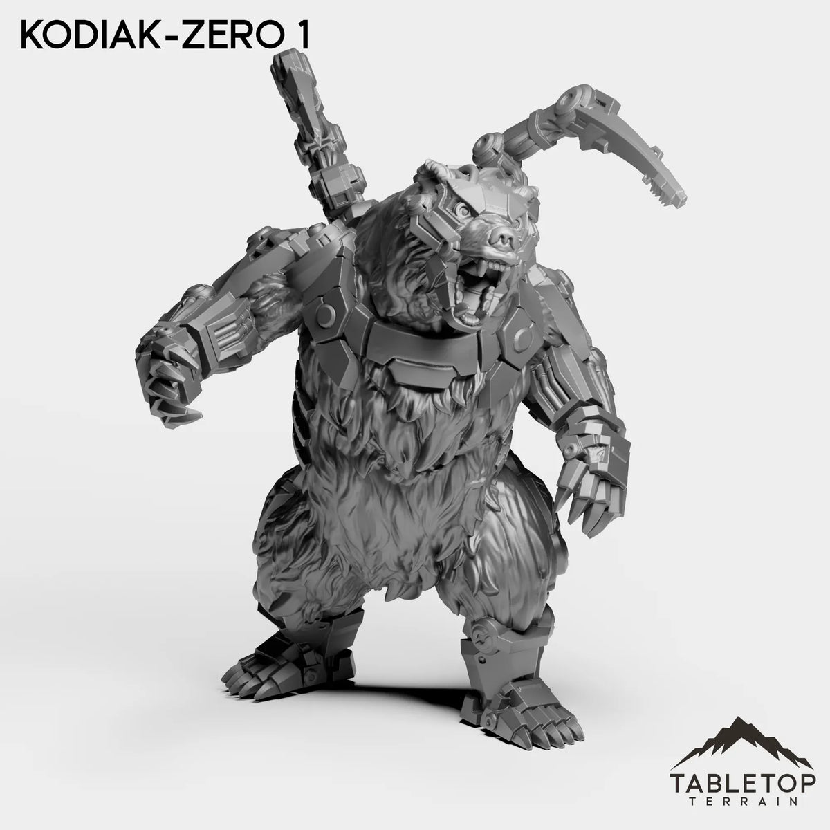 Tabletop Terrain Miniature Kodiak-Zero 1 Kodiak-Zero