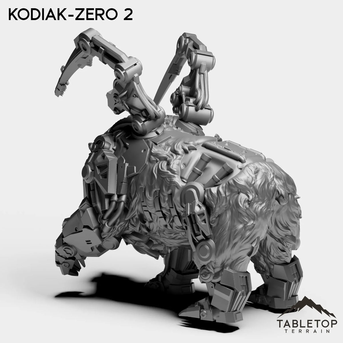 Tabletop Terrain Miniature Kodiak-Zero