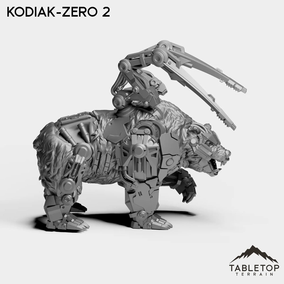 Tabletop Terrain Miniature Kodiak-Zero