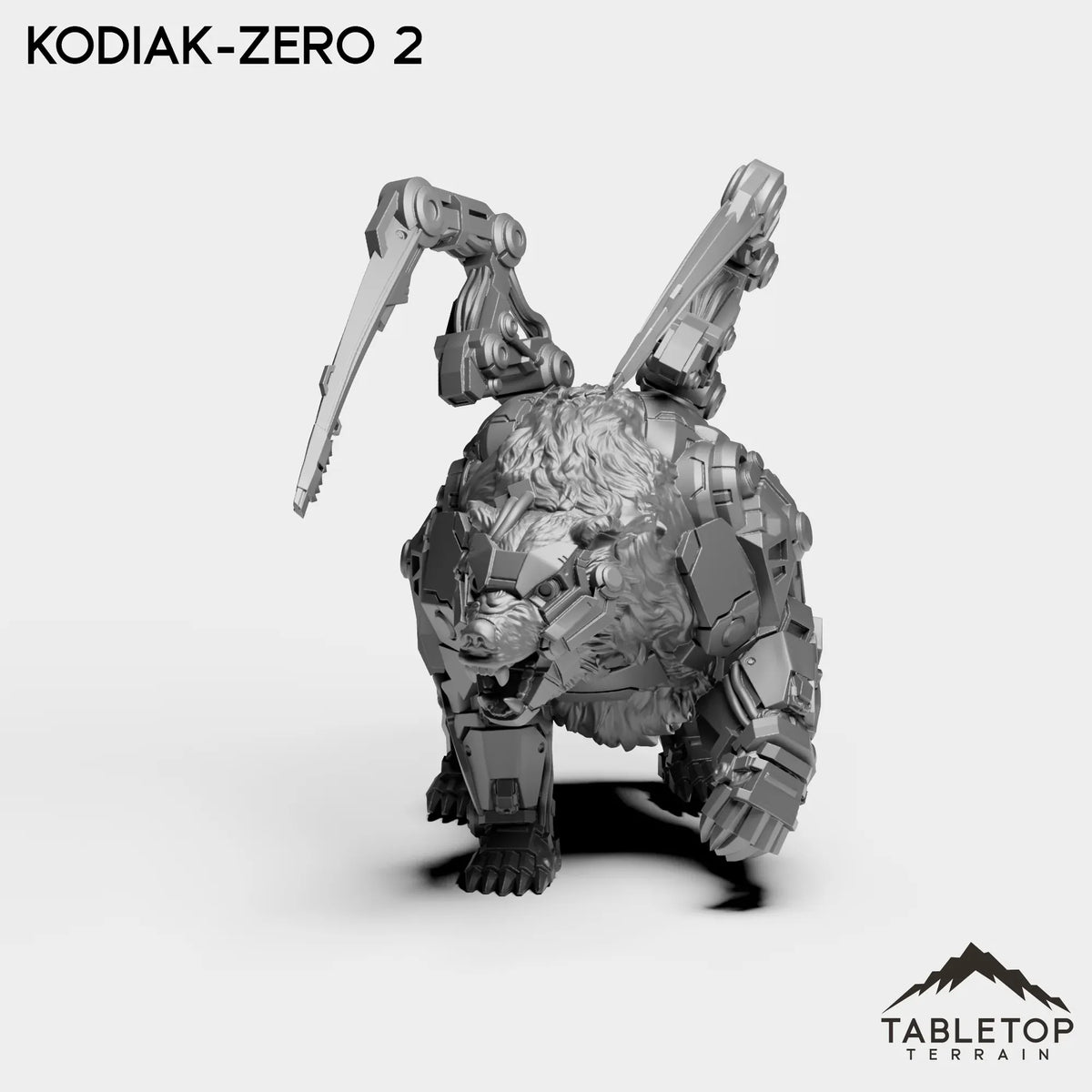 Tabletop Terrain Miniature Kodiak-Zero
