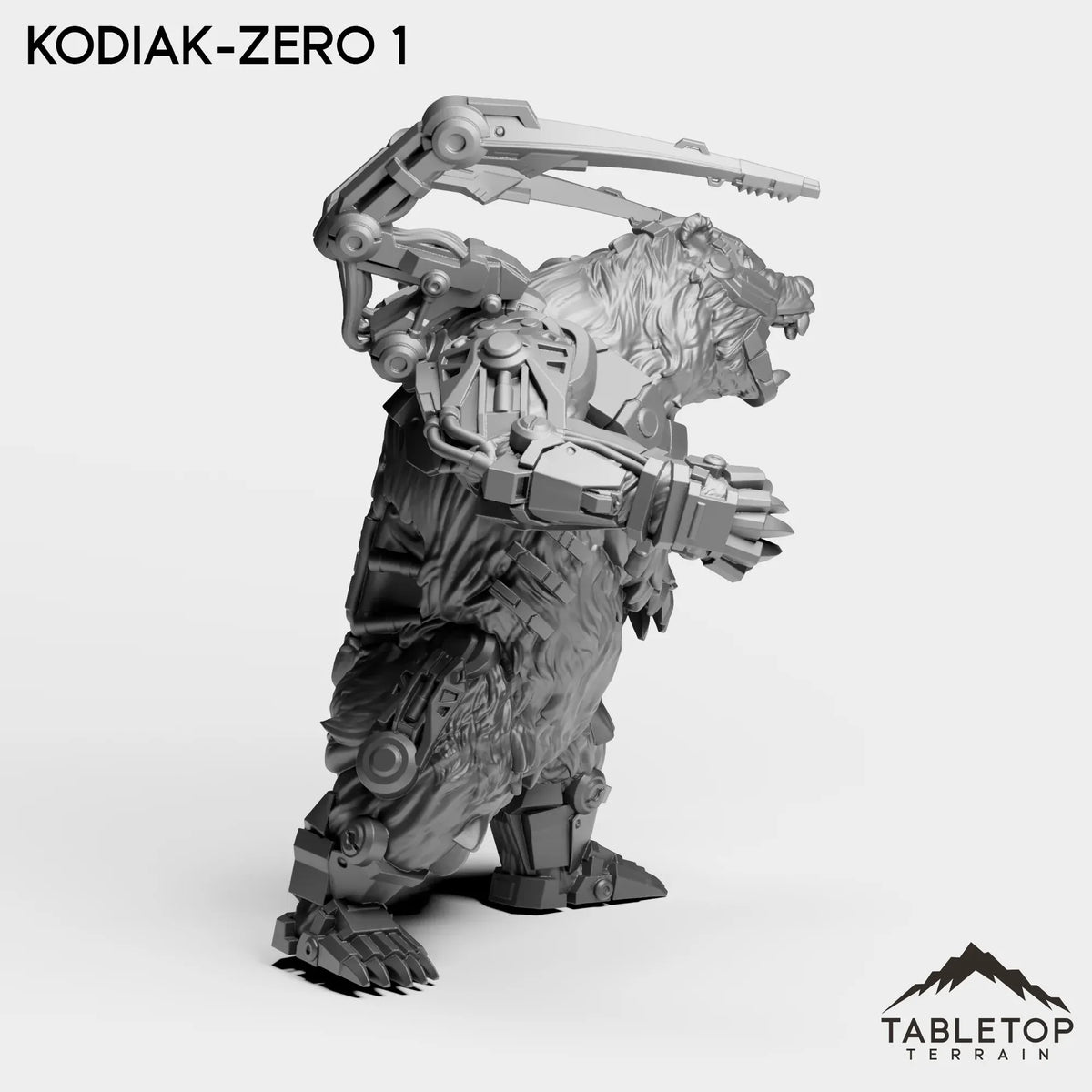 Tabletop Terrain Miniature Kodiak-Zero
