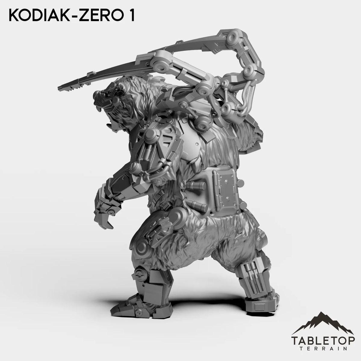 Tabletop Terrain Miniature Kodiak-Zero