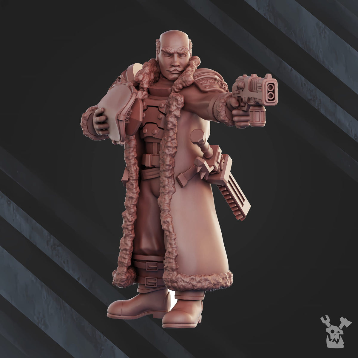 Tabletop Terrain Miniature Komdiv Ivan Drago