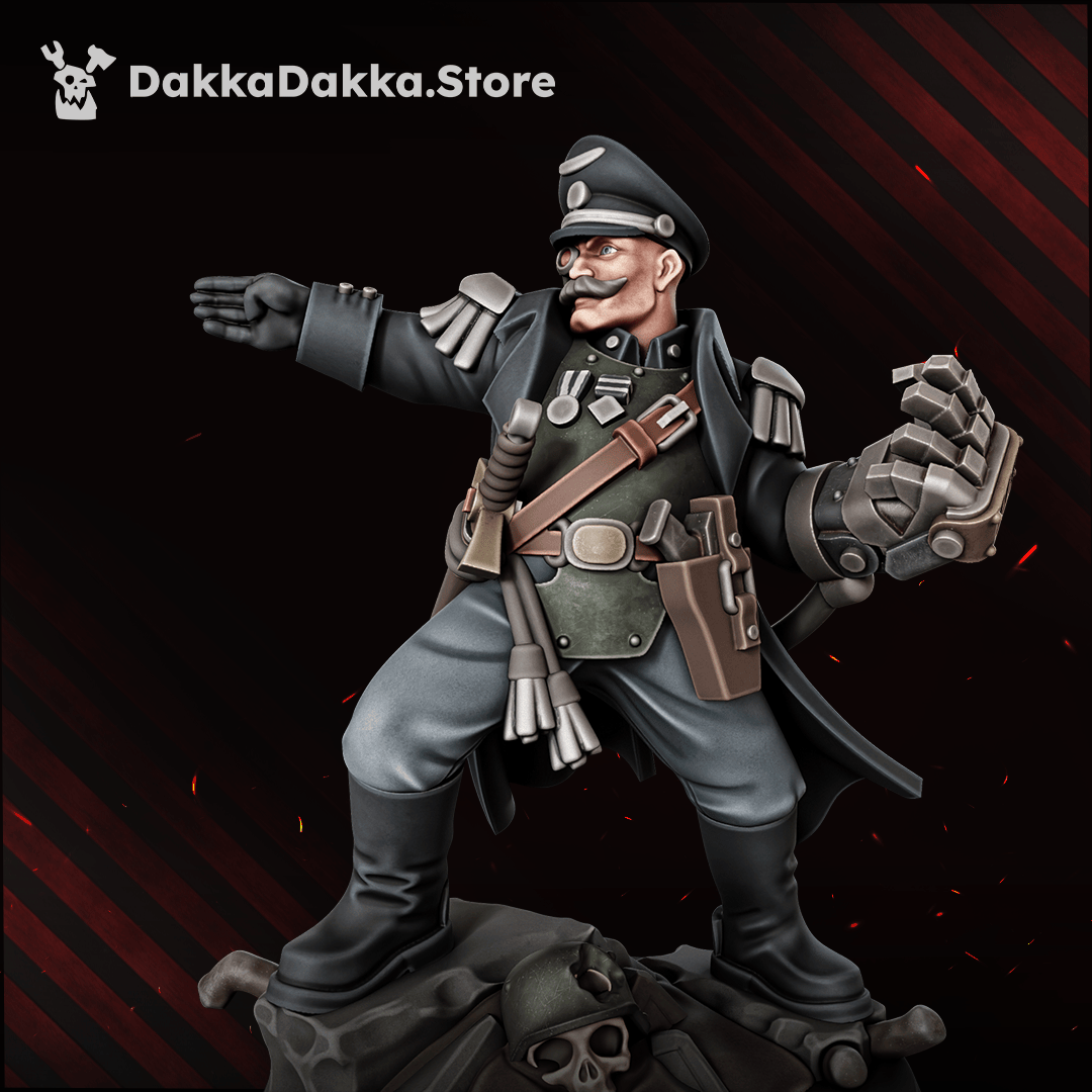 Tabletop Terrain Miniature Kommandant C. Kroenenger