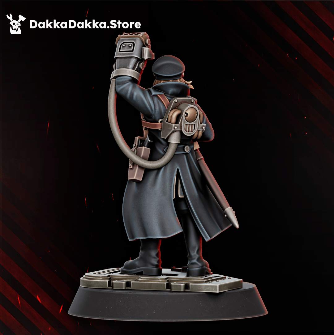Tabletop Terrain Miniature Kommissar Graber