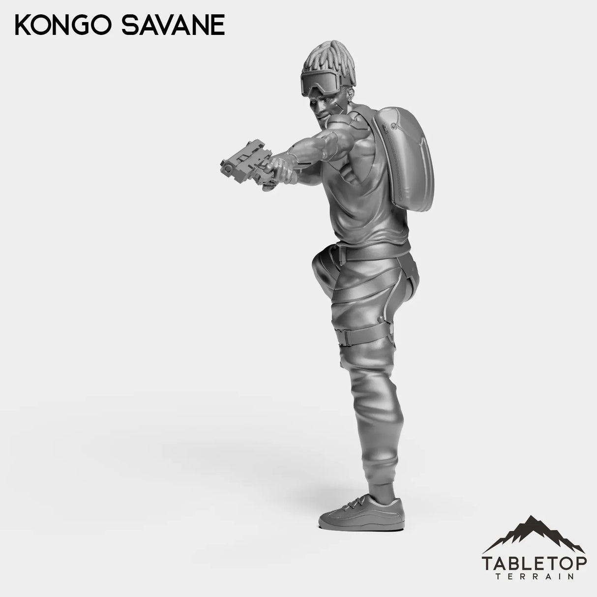 Tabletop Terrain Miniature Kongo Savane - Micromachines Corp