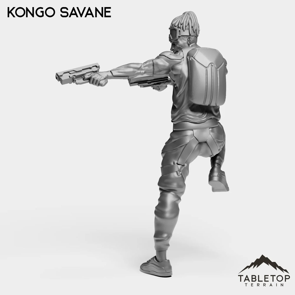 Tabletop Terrain Miniature Kongo Savane - Micromachines Corp