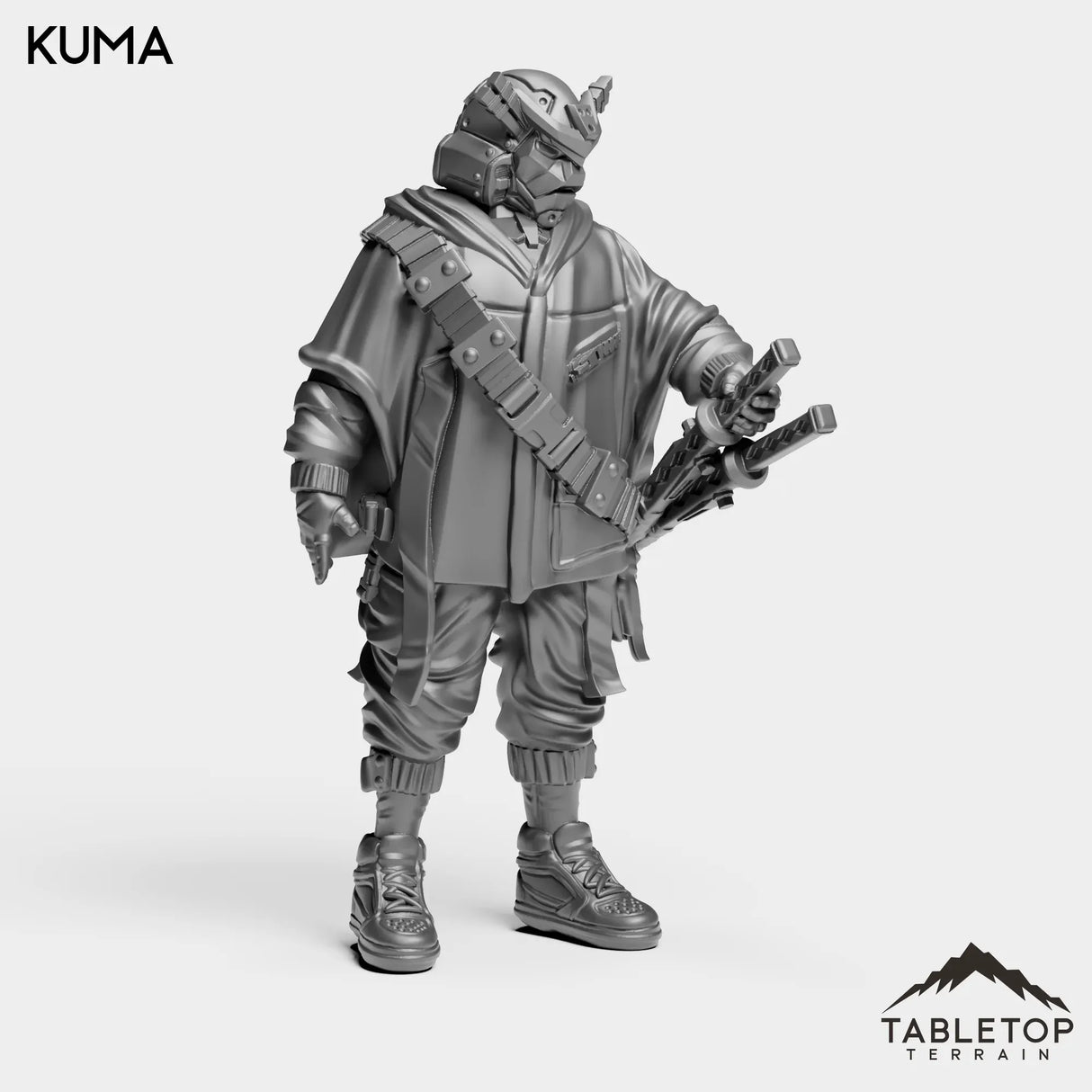 Tabletop Terrain Miniature Kuma - Street Samurai