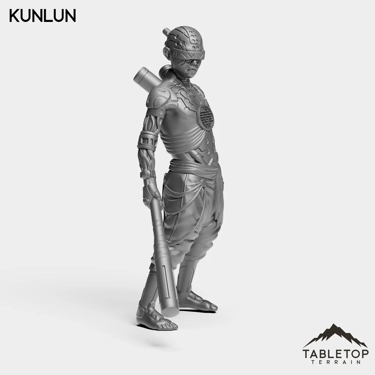 Tabletop Terrain Miniature Kunlun - Black Lotus Squad