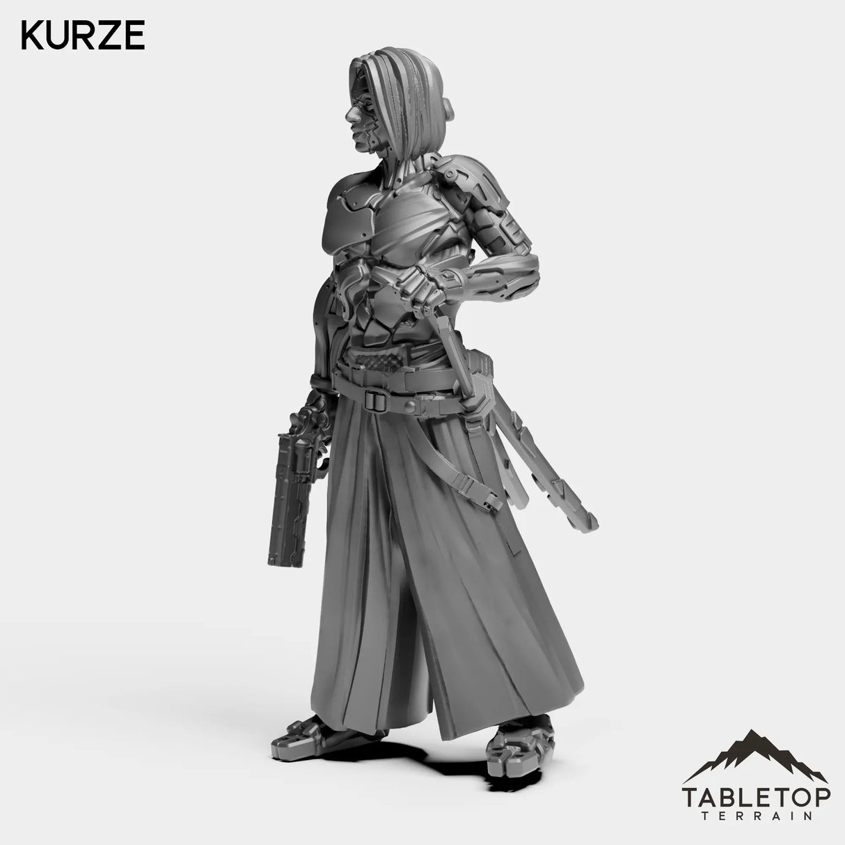 Tabletop Terrain Miniature Kurze - Project 2048