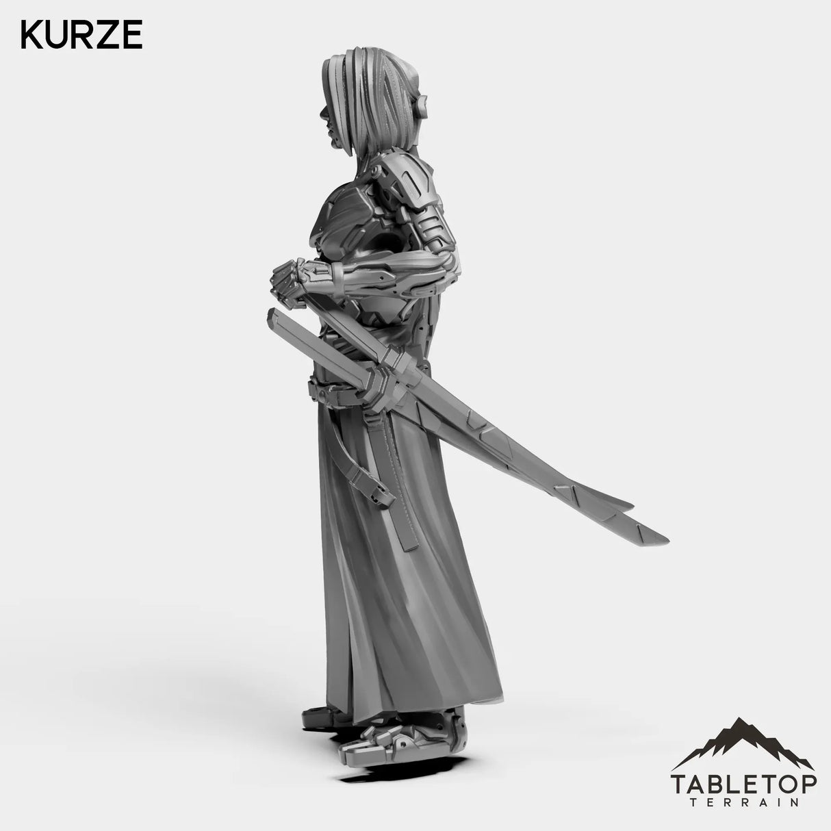 Tabletop Terrain Miniature Kurze - Project 2048