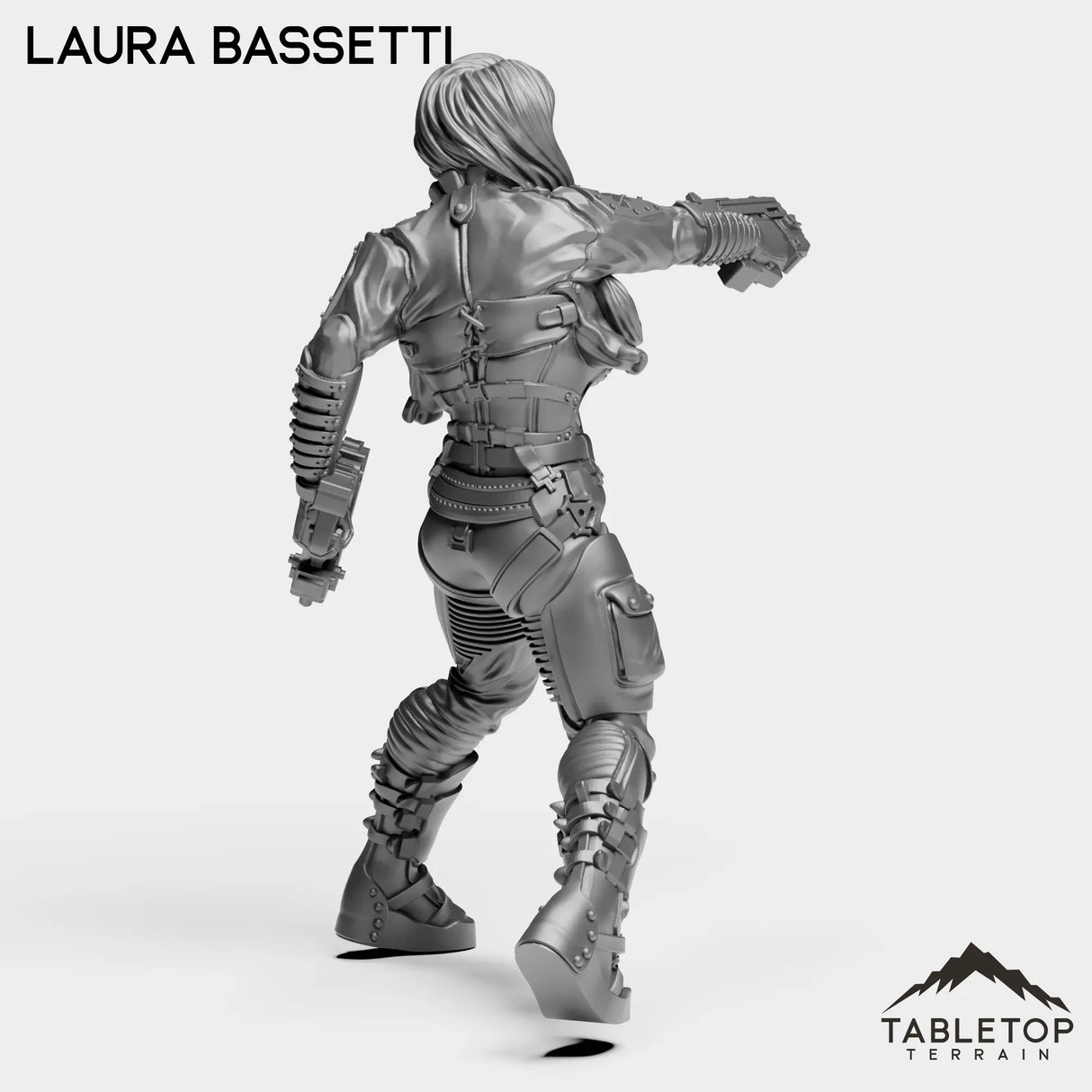 Tabletop Terrain Miniature Laura Bassetti - Bomber Girls