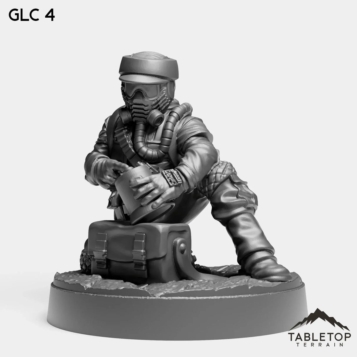 Tabletop Terrain Miniature Lava Guerrilla Commandos