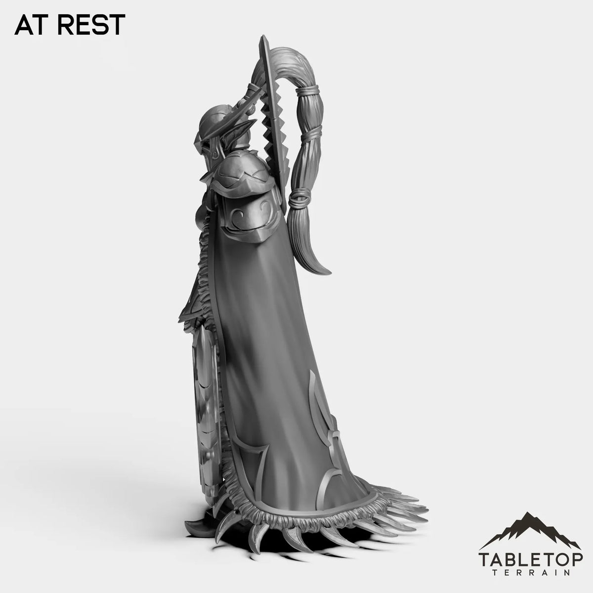 Tabletop Terrain Miniature Legendary Warden