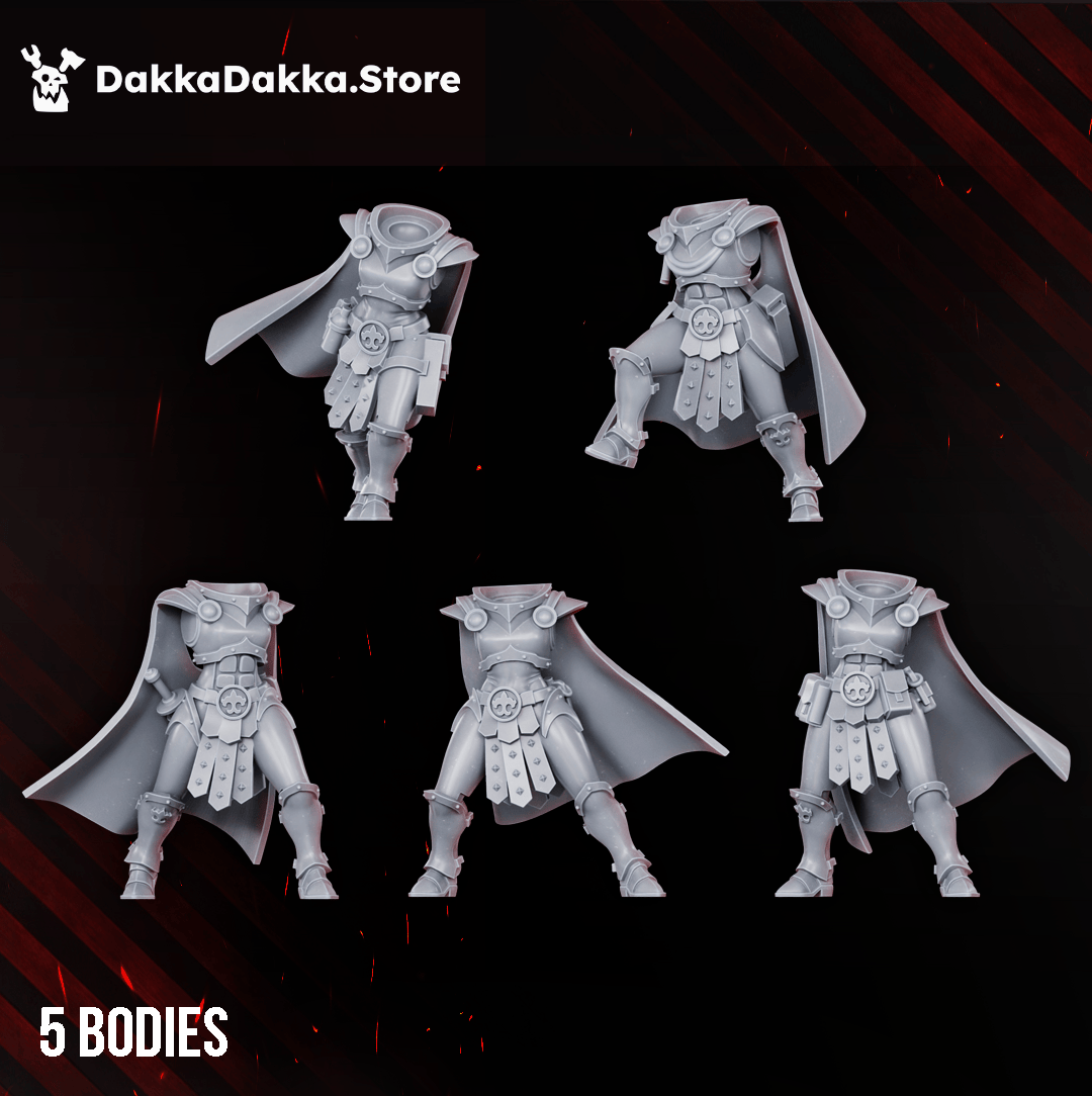 Tabletop Terrain Miniature Legio Artemis Bellatrix Squad (build kit)