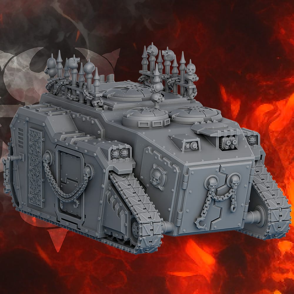 Tabletop Terrain Miniature Legion of Indivisible APC
