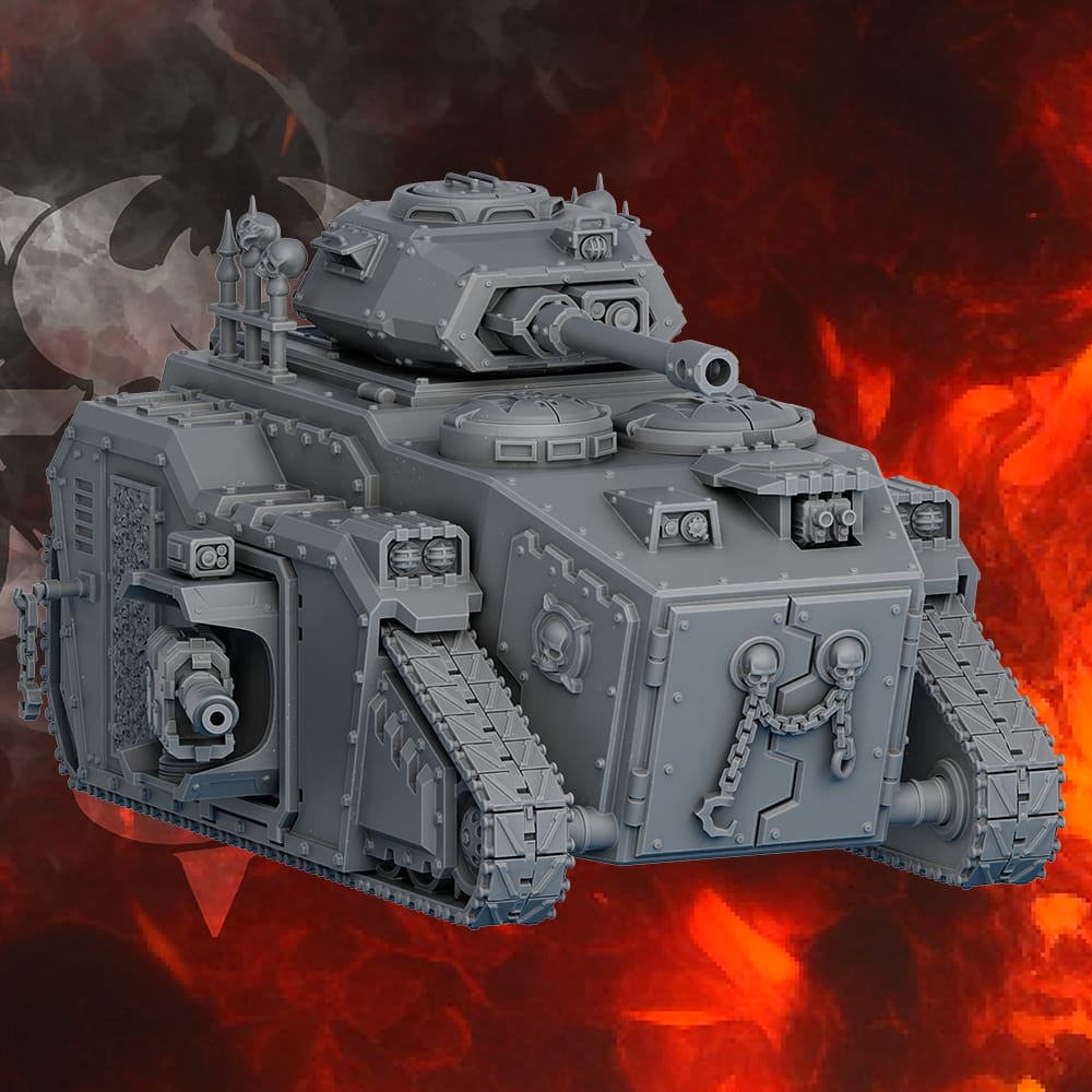 Tabletop Terrain Miniature Legion of Indivisible APC