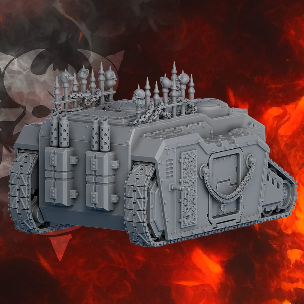 Tabletop Terrain Miniature Legion of Indivisible APC
