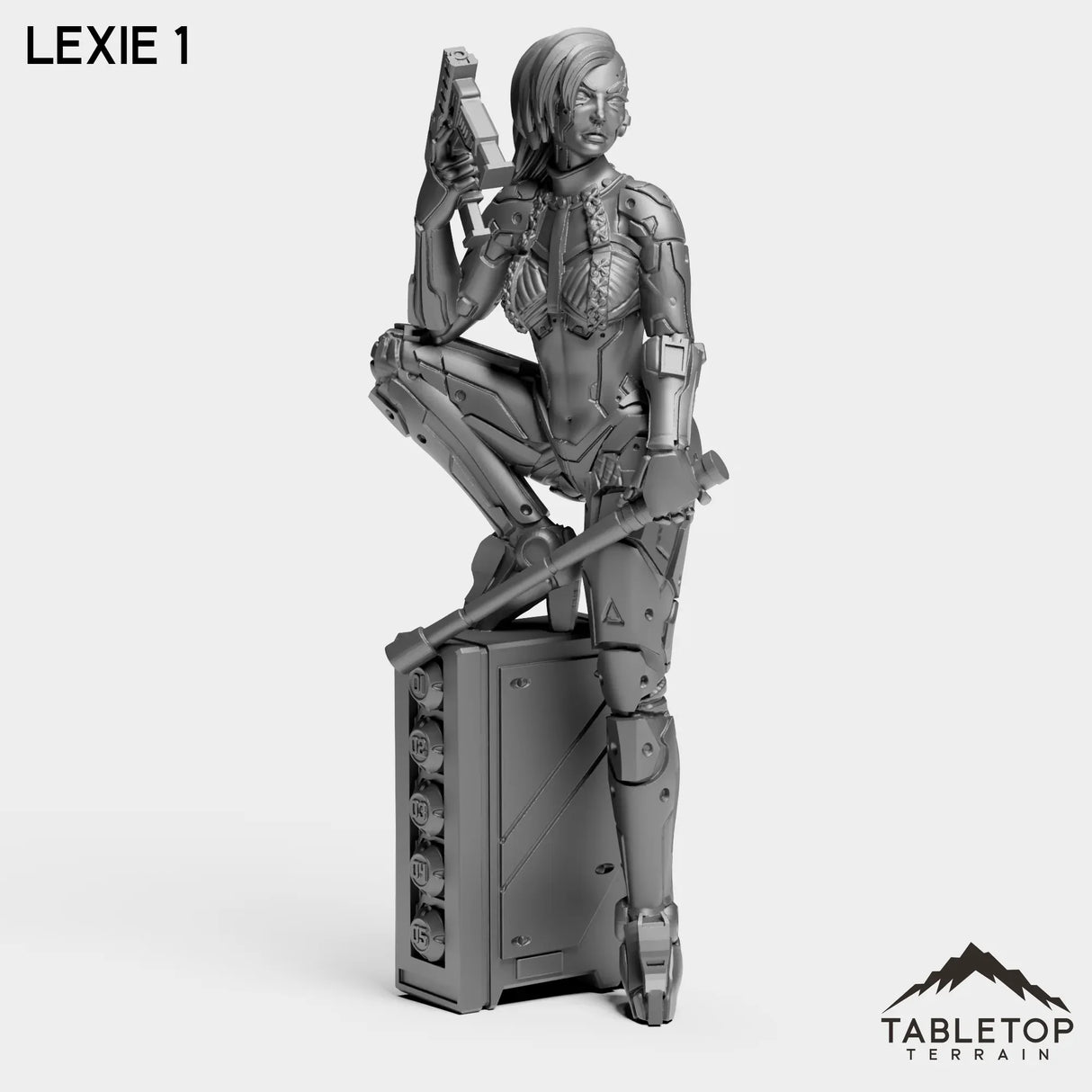 Tabletop Terrain Miniature Lexie 1 Lexie - Micromachines Corp
