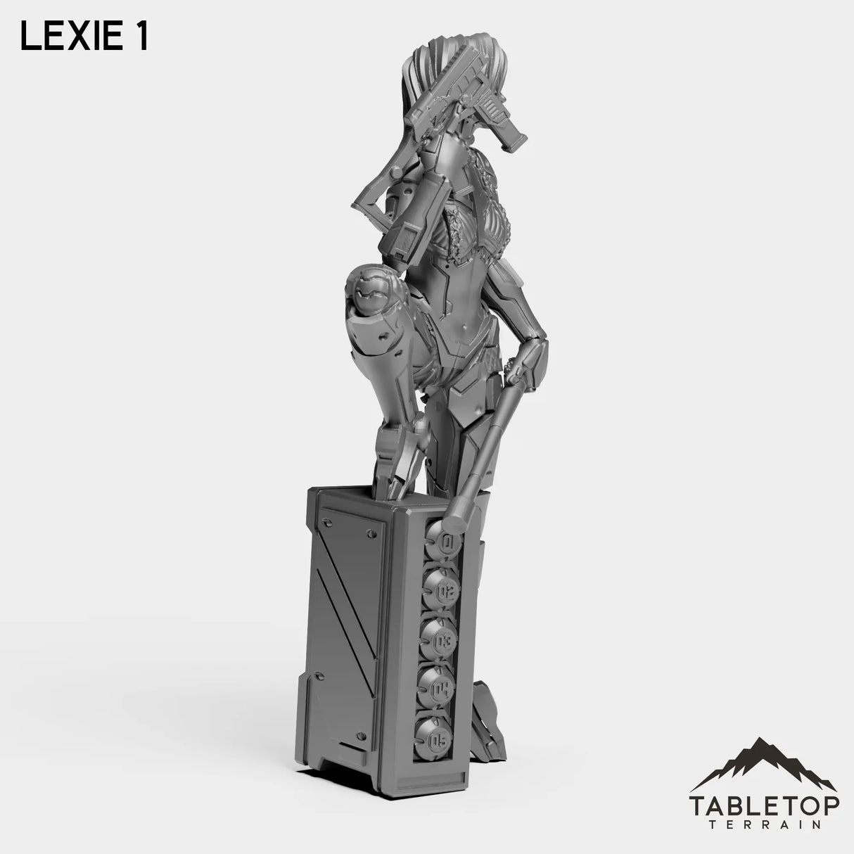 Tabletop Terrain Miniature Lexie - Micromachines Corp