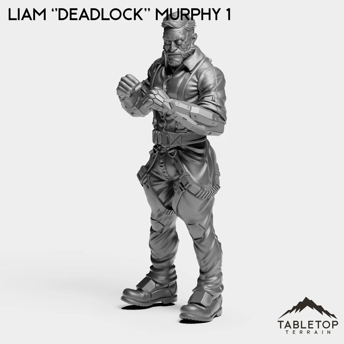 Tabletop Terrain Miniature Liam ''Deadlock'' Murphy 1 Liam 'Deadlock' Murphy