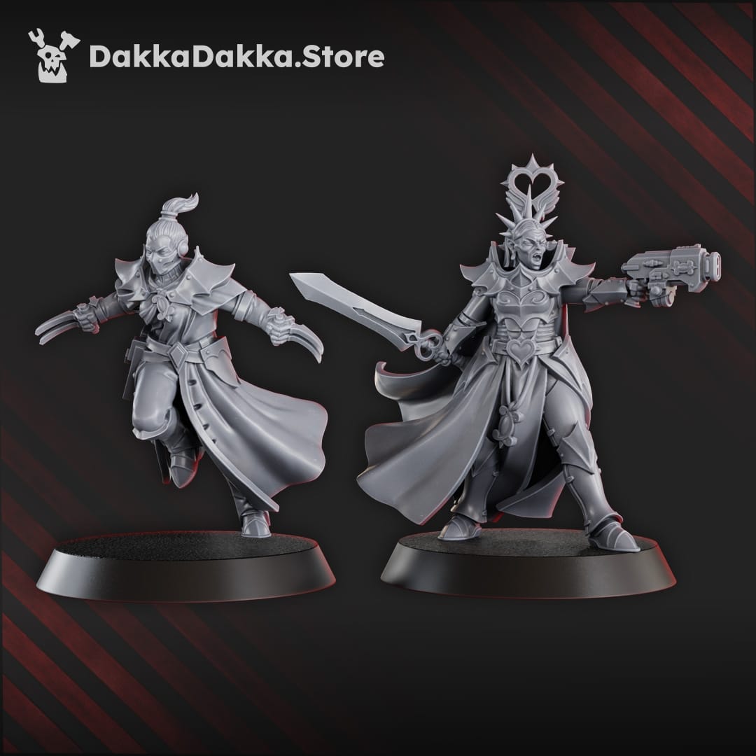 Tabletop Terrain Miniature Liqudation Team of Ordine Vendetta (x12)