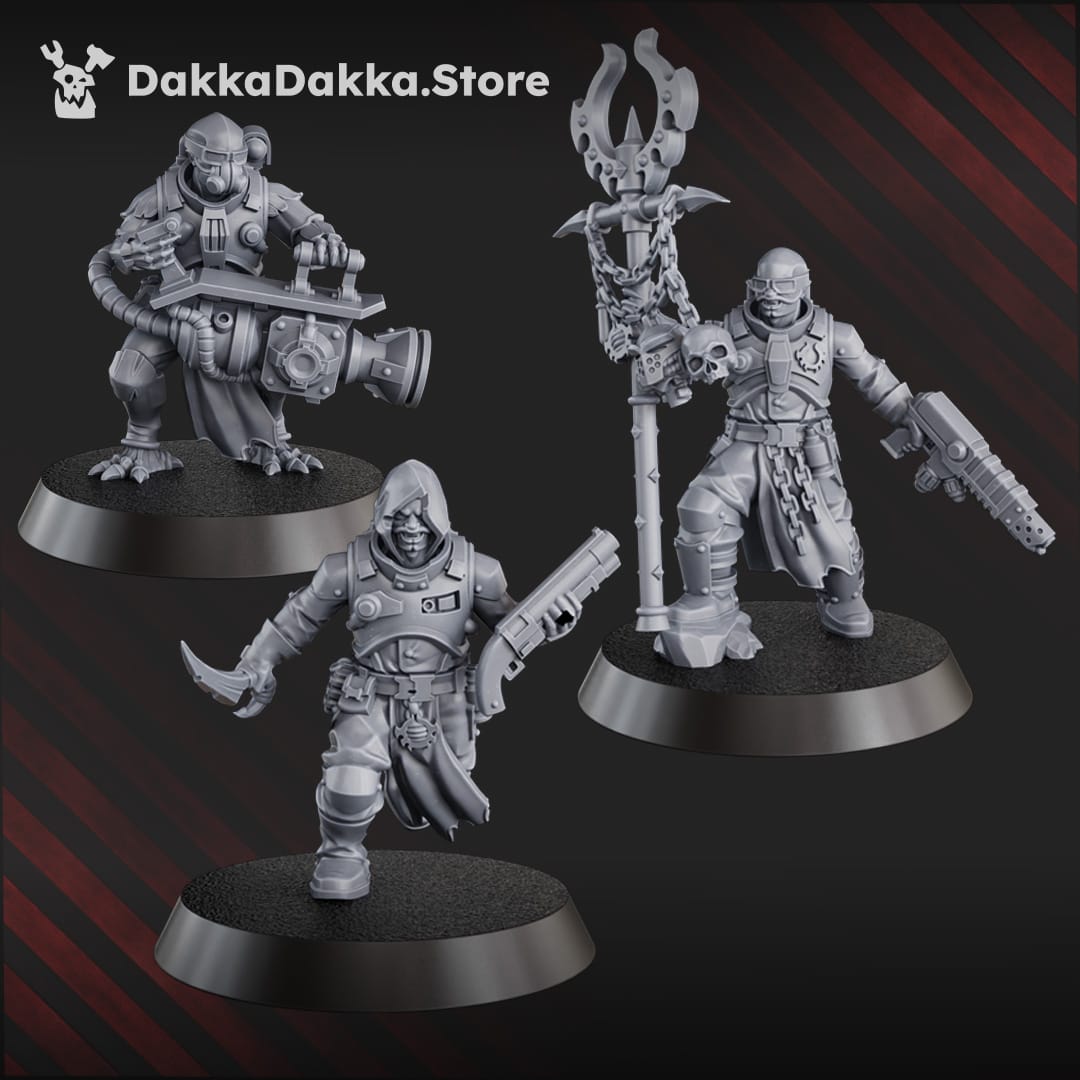 Tabletop Terrain Miniature Liquidation Team of the Cosmic Harverster (x10)