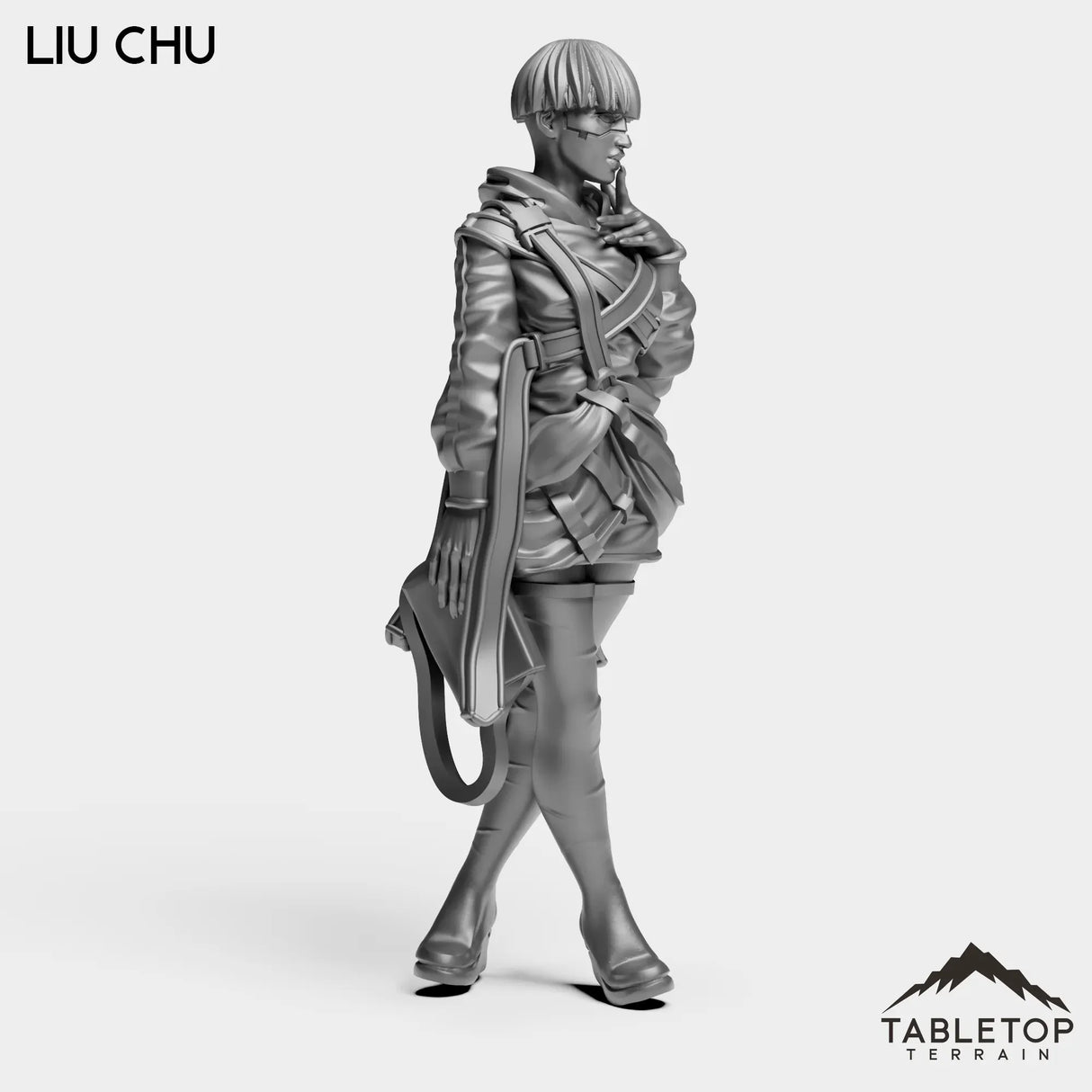 Tabletop Terrain Miniature Liu Chu - Onlookers