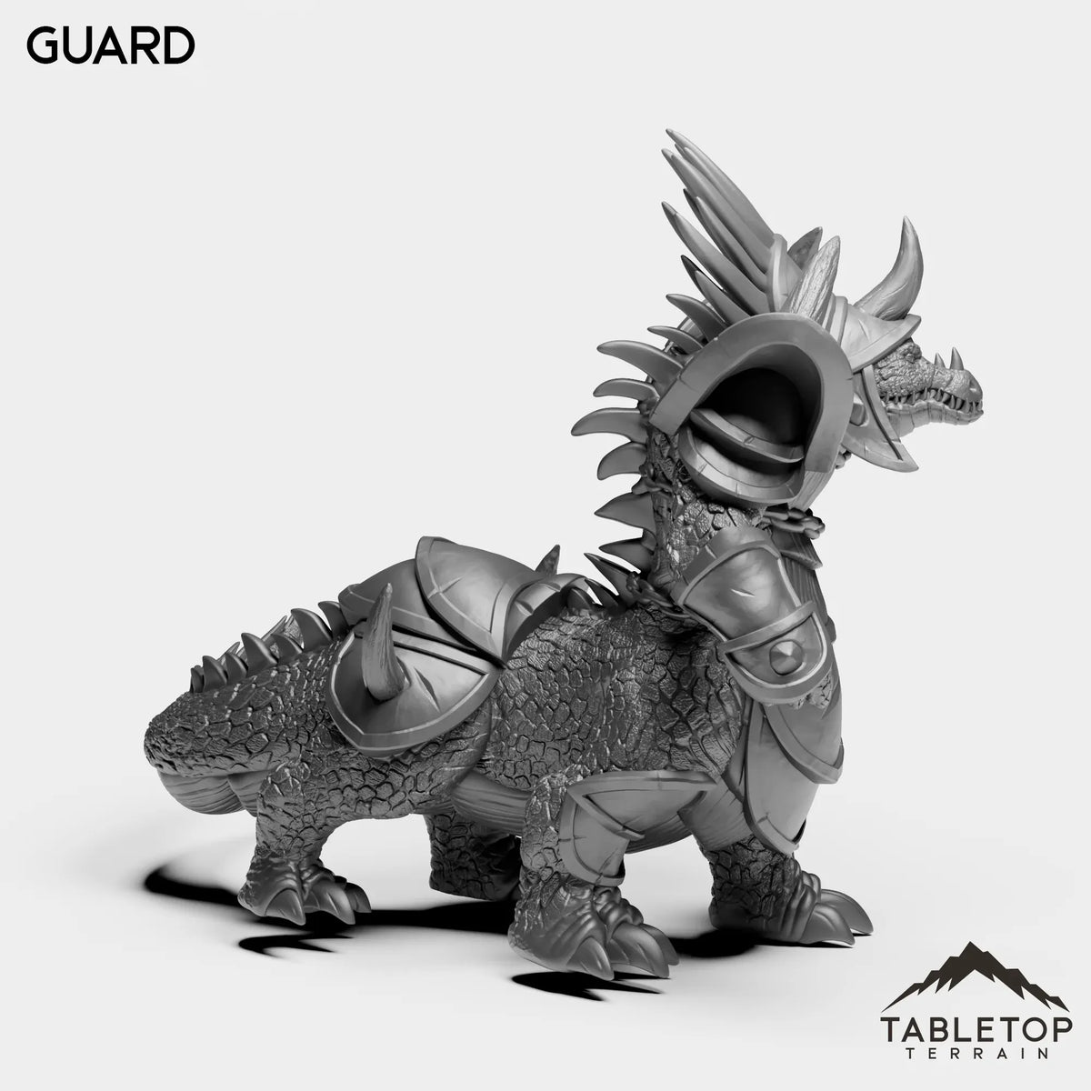 Tabletop Terrain Miniature Lizard Lair Guards