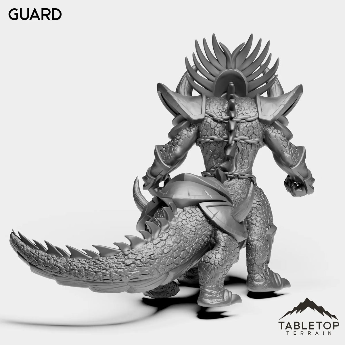 Tabletop Terrain Miniature Lizard Lair Guards