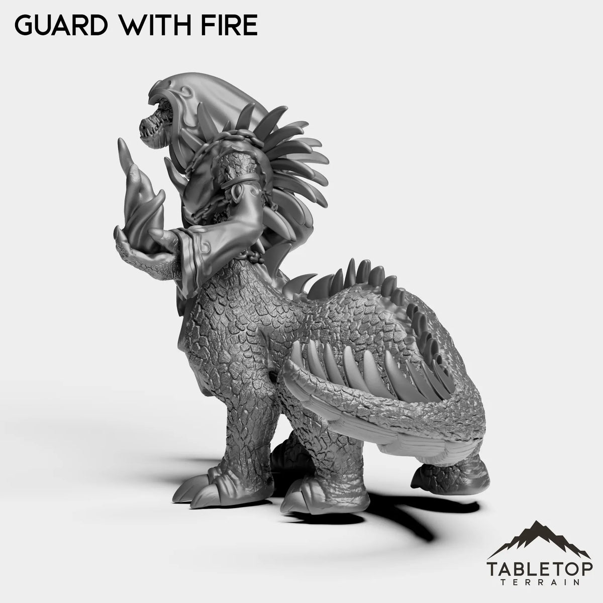 Tabletop Terrain Miniature Lizard Lair Guards