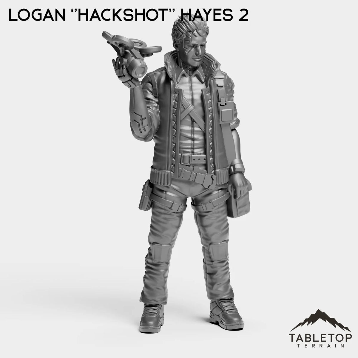 Tabletop Terrain Miniature Logan ''HackShot'' Hayes 2 Logan ''HackShot'' Hayes