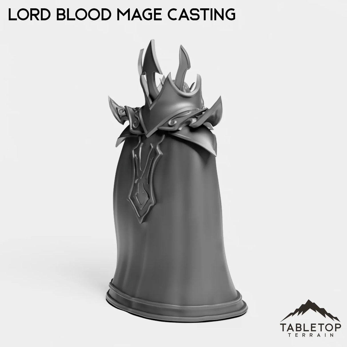 Tabletop Terrain Miniature Lord Blood Mage