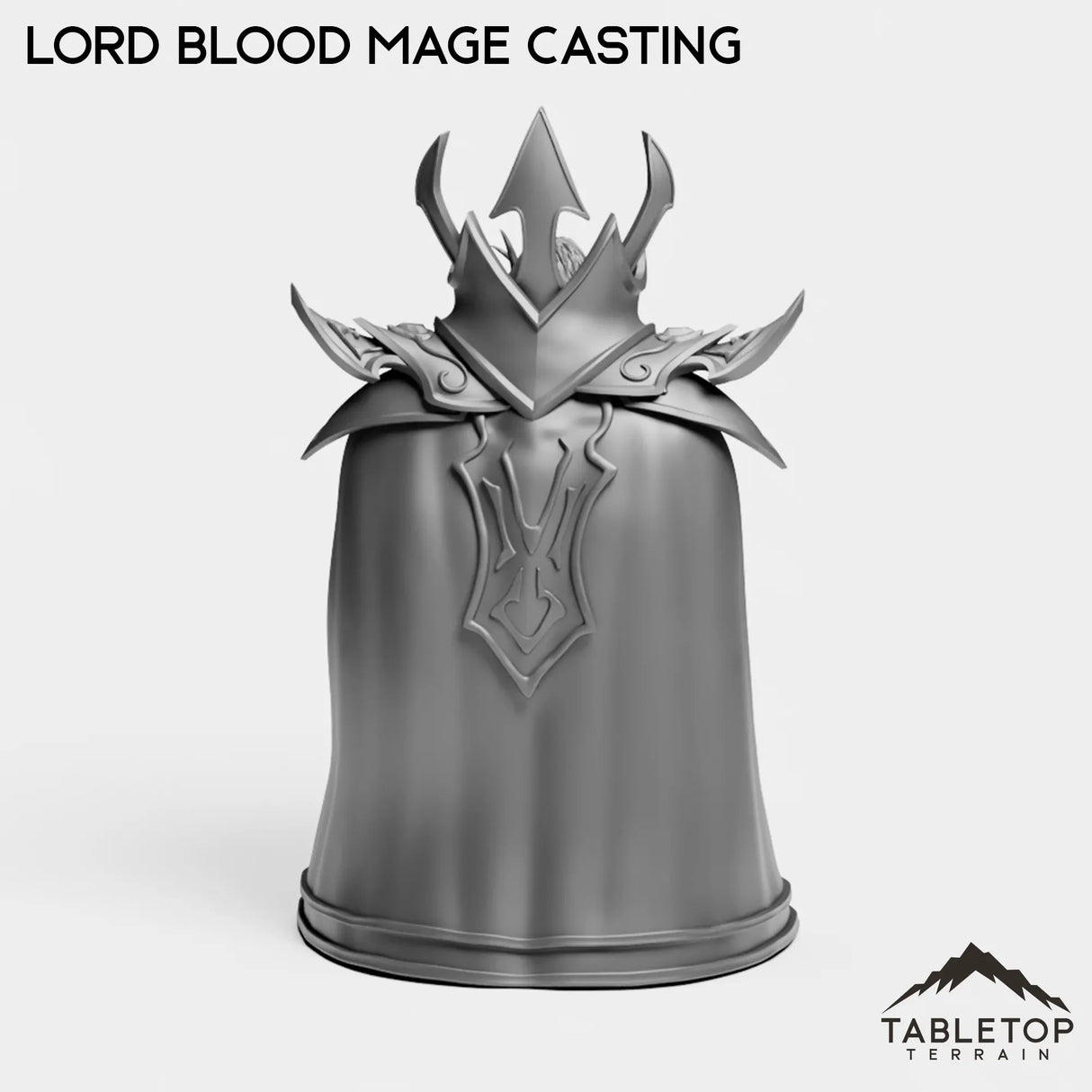 Tabletop Terrain Miniature Lord Blood Mage