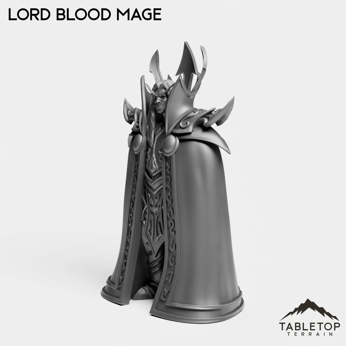 Tabletop Terrain Miniature Lord Blood Mage