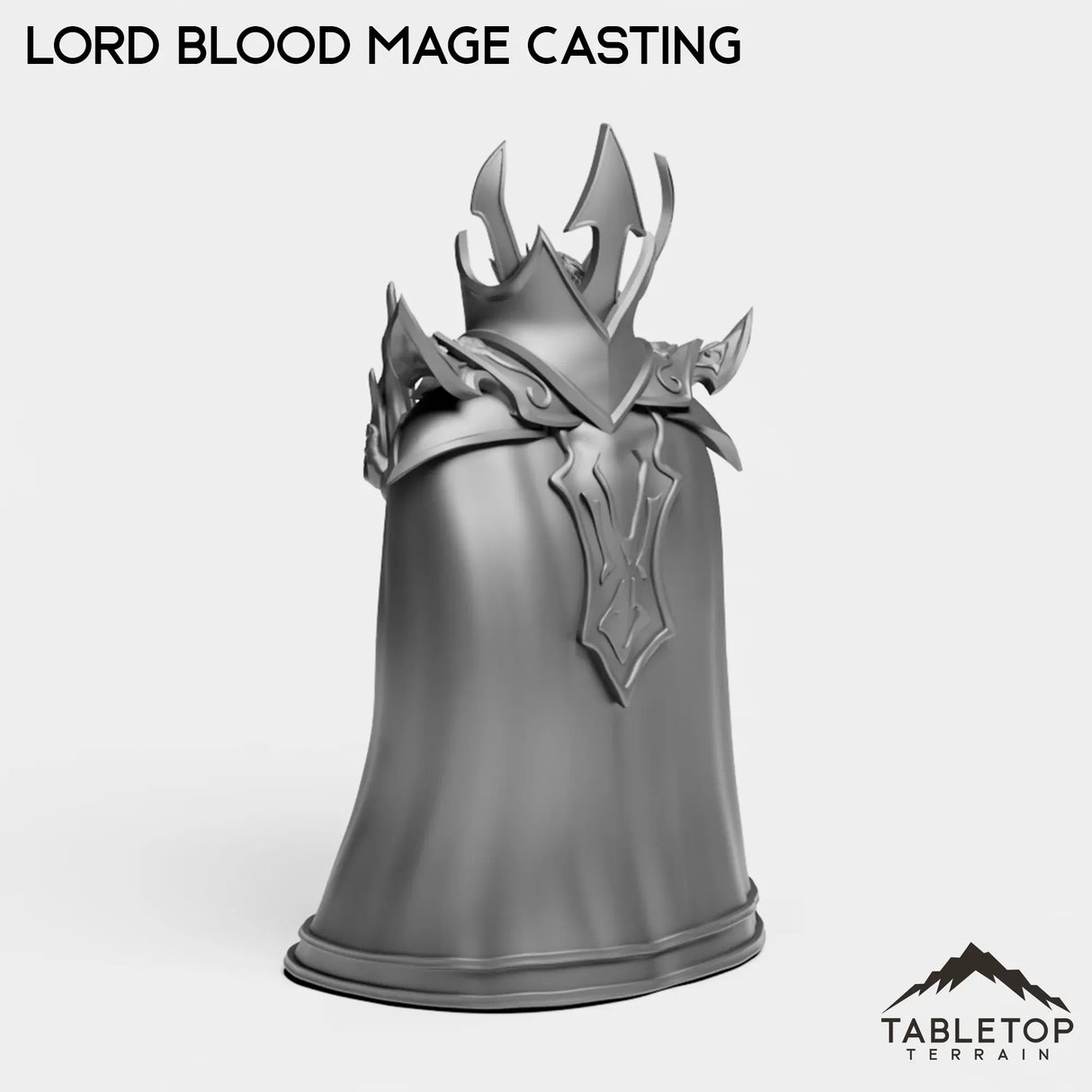 Tabletop Terrain Miniature Lord Blood Mage
