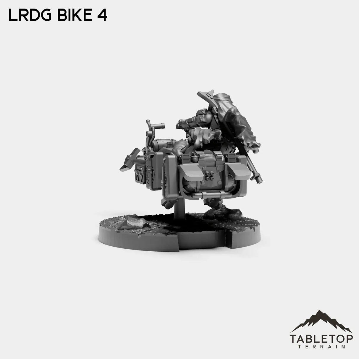 Tabletop Terrain Miniature LRDG Bikers