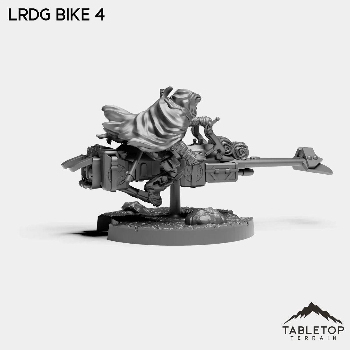 Tabletop Terrain Miniature LRDG Bikers