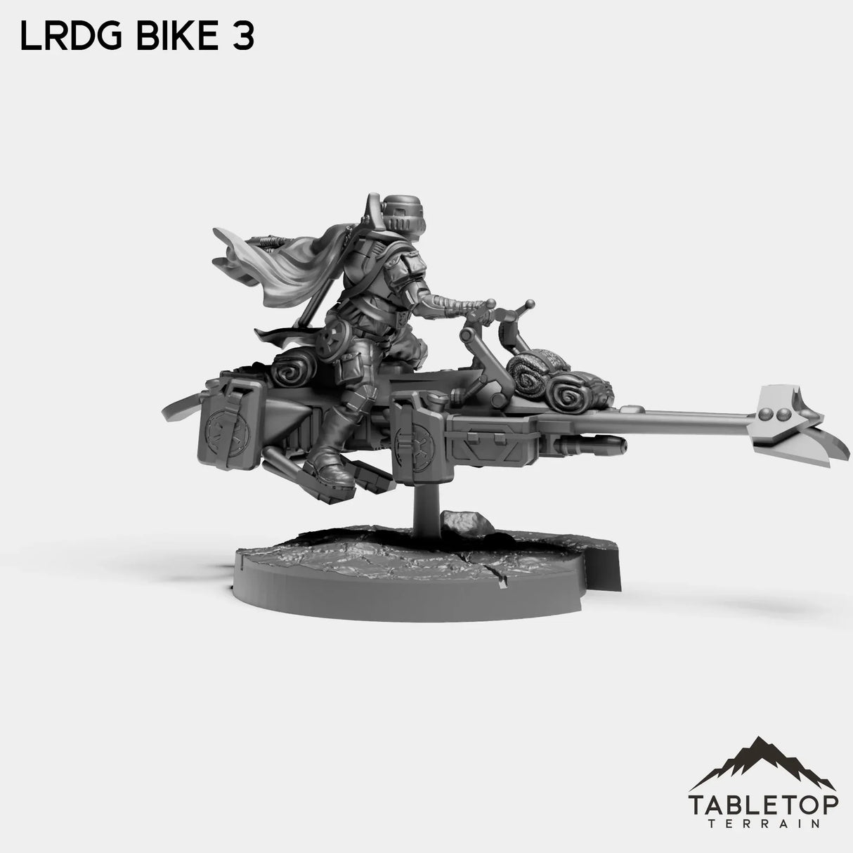 Tabletop Terrain Miniature LRDG Bikers